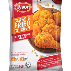 Tyson Chicken Classic Fried 500g / 600g